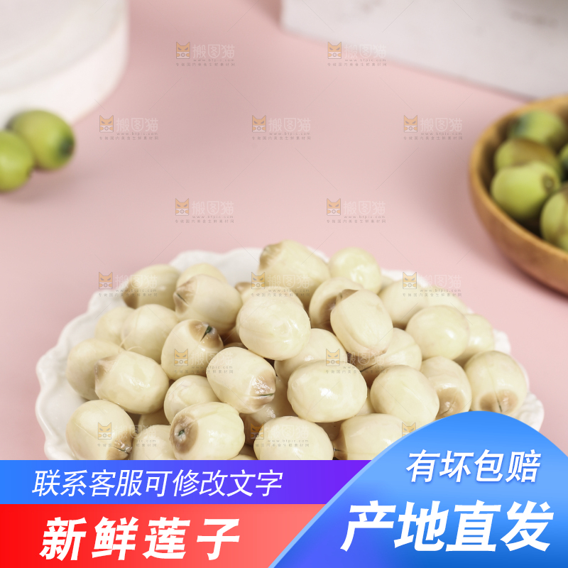 浅底上的莲子