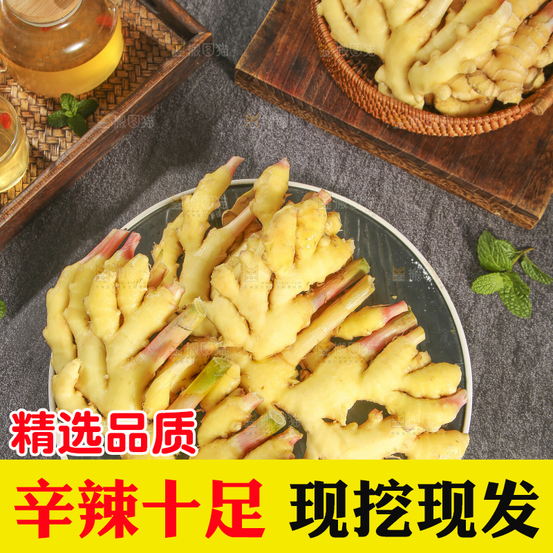 深底上的小黄姜