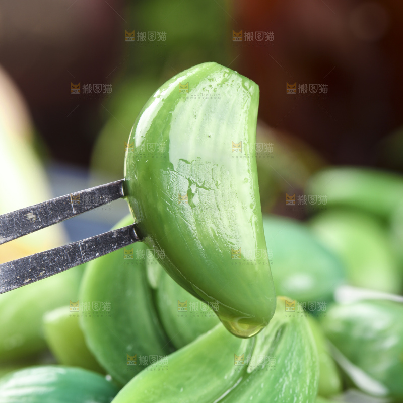 深底上的腊八蒜
