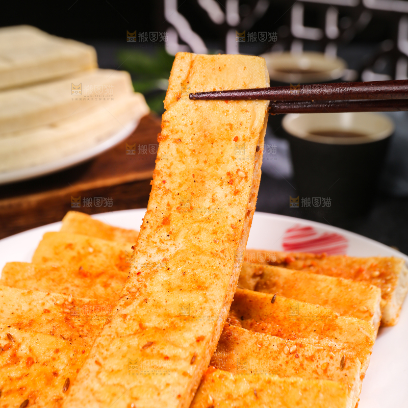 深底上的包浆豆腐