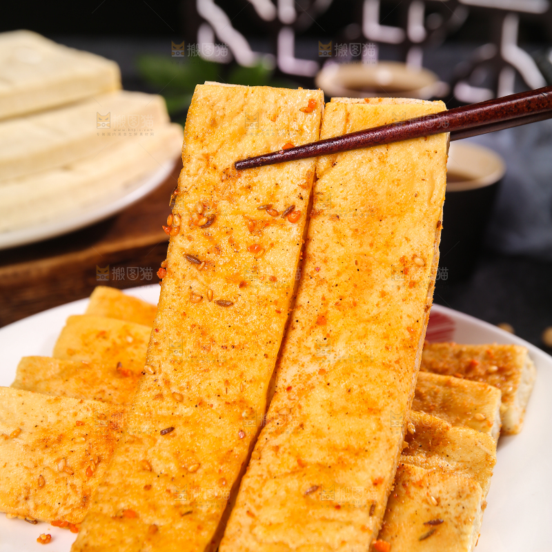 深底上的包浆豆腐