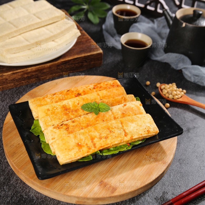 深底上的包浆豆腐