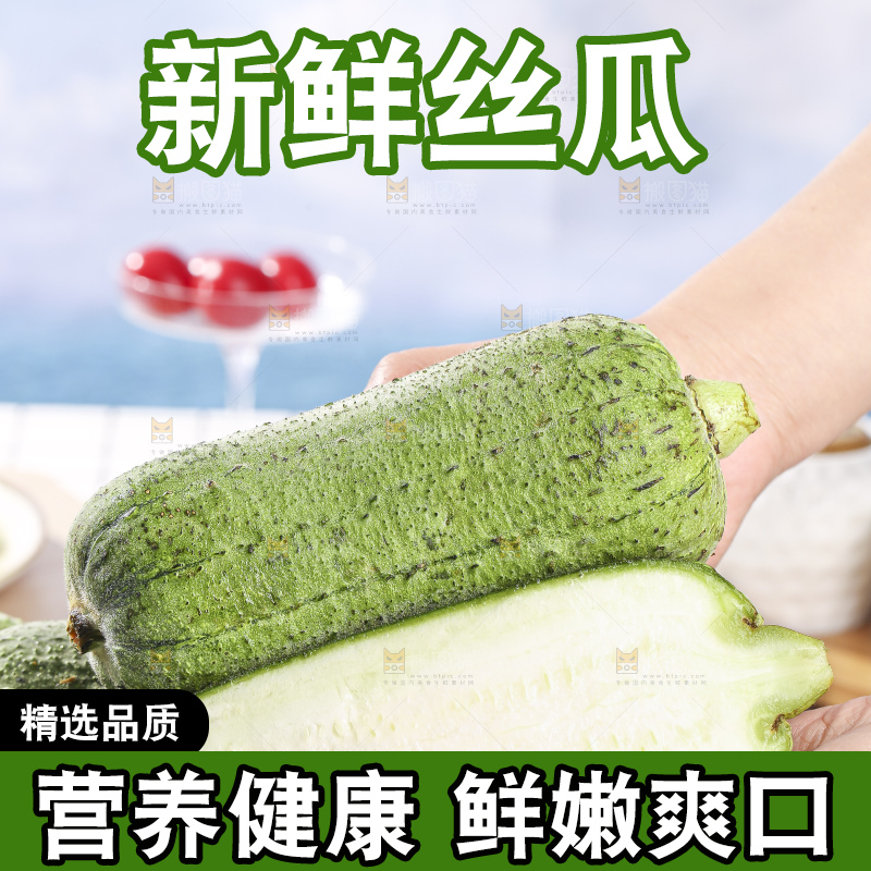 浅底上的肉丝瓜