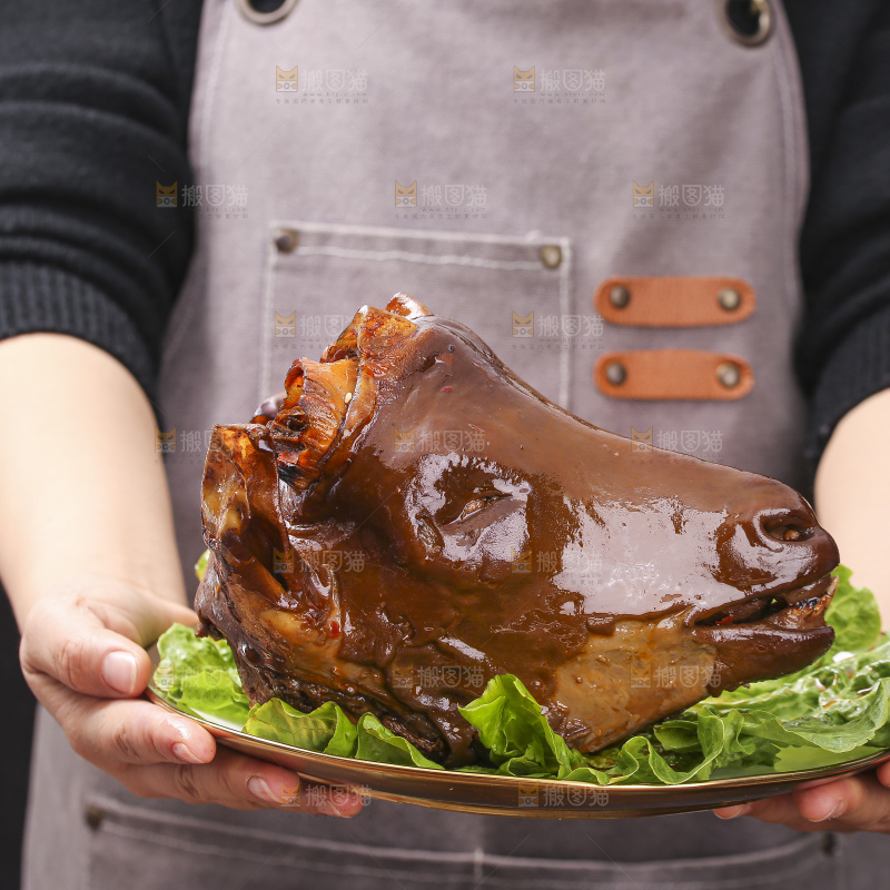 深底上的羊头肉