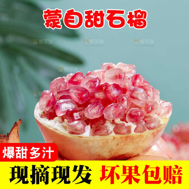 浅底上的蒙自石榴