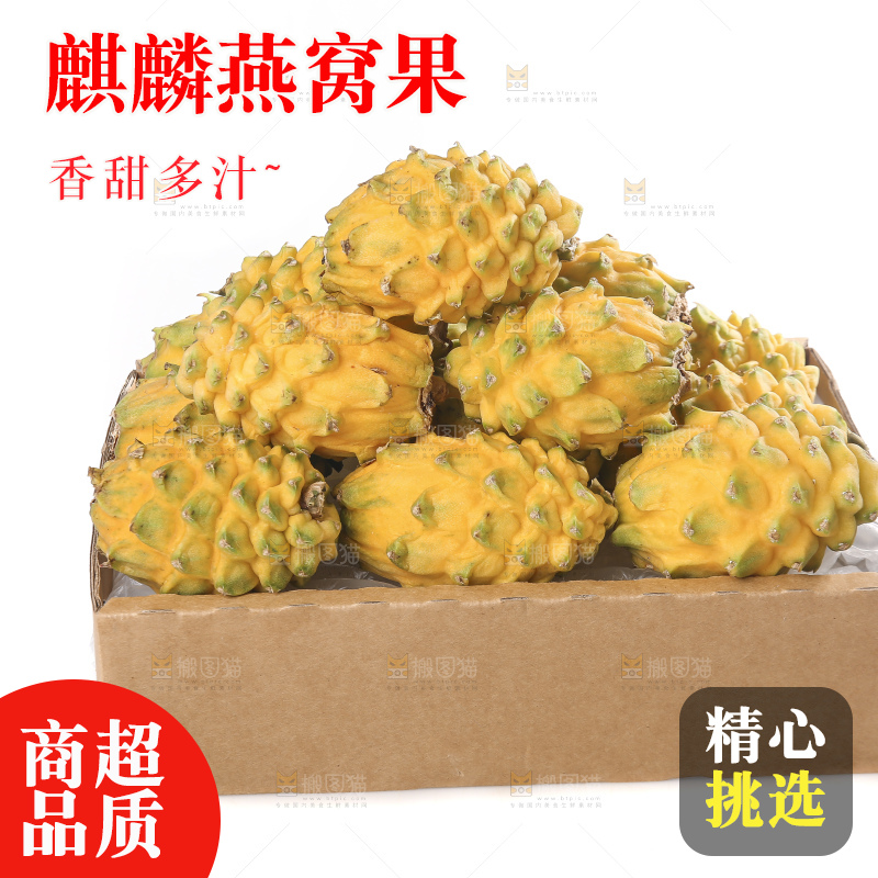 白底上的燕窝果