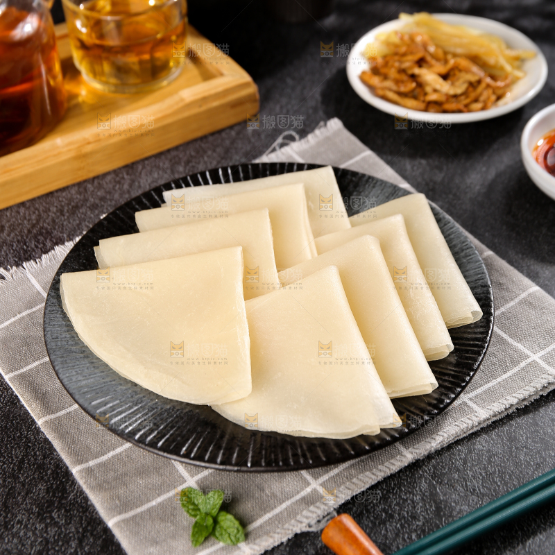 深底上的筋饼皮