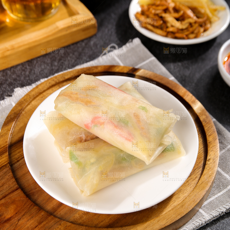 深底上的筋饼卷