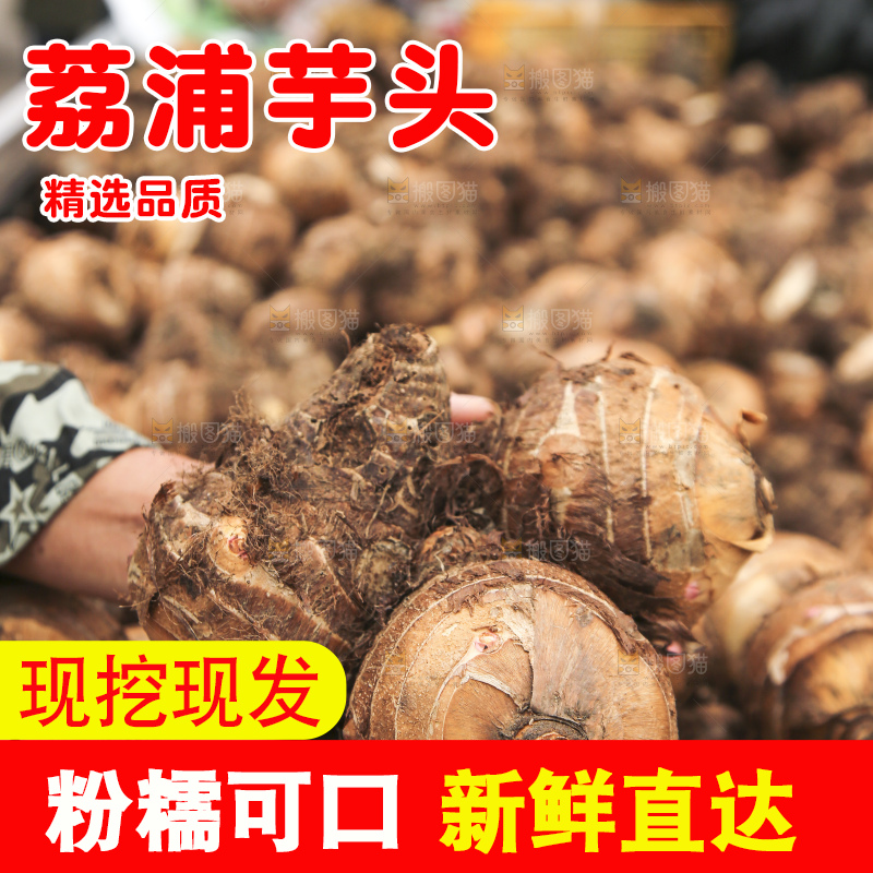 大片荔浦芋头