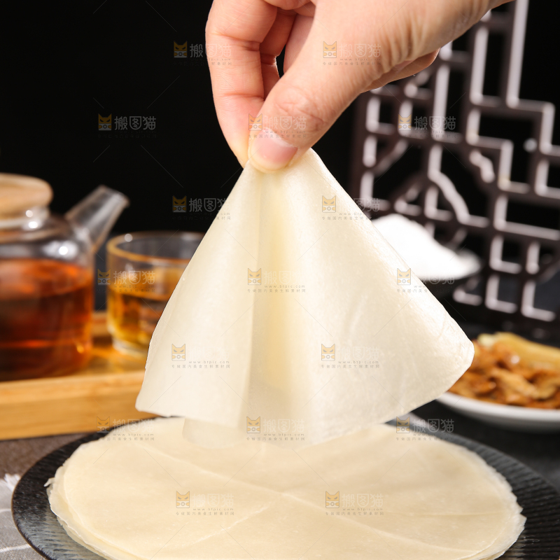 深底上的筋饼皮