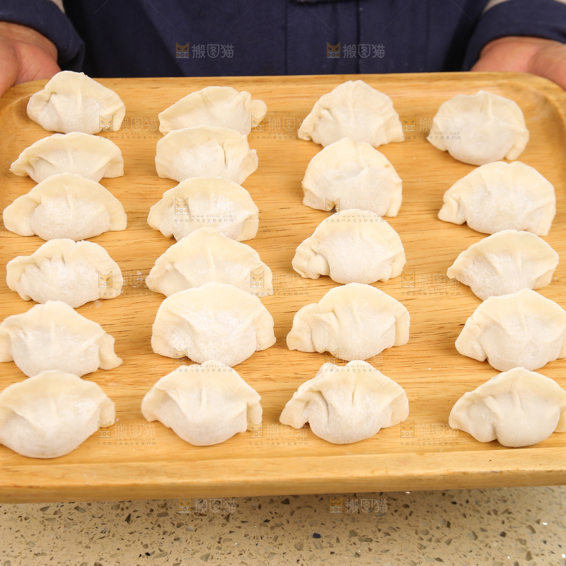 手工牛肉饺子制作