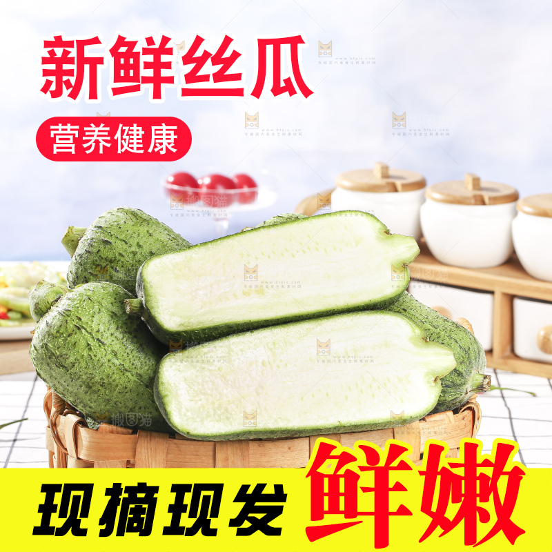 浅底上的肉丝瓜