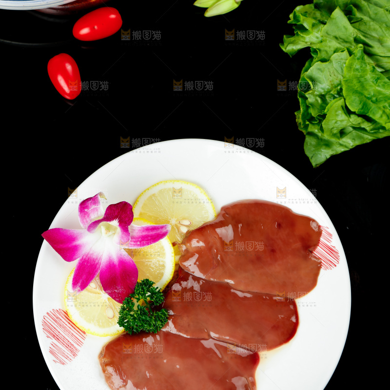 深底上的鸡肝