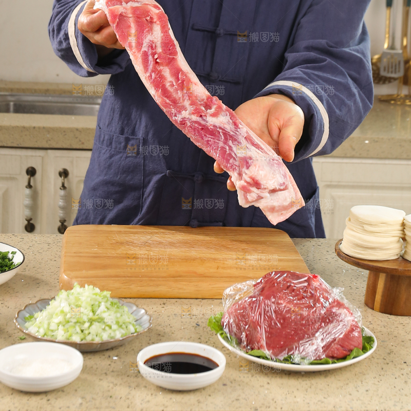 手工牛肉饺子制作