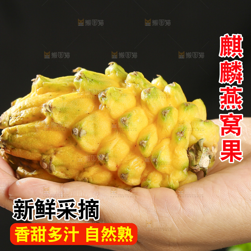 深底上的燕窝果