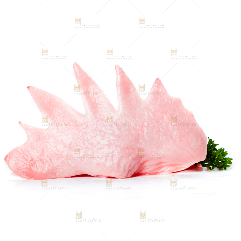 白底上的鸡冠子