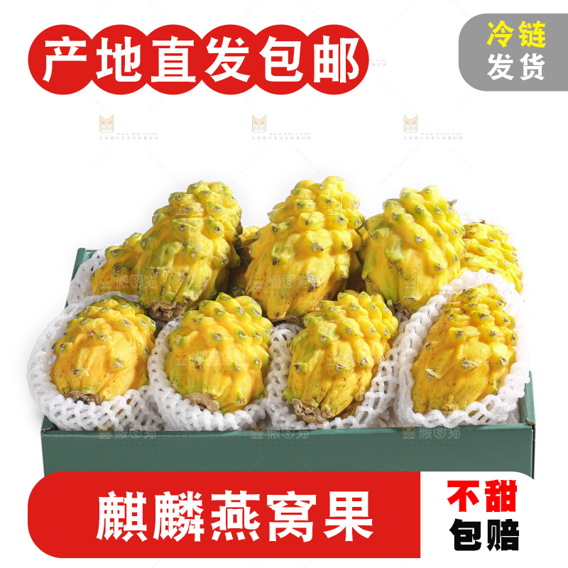 白底上的燕窝果