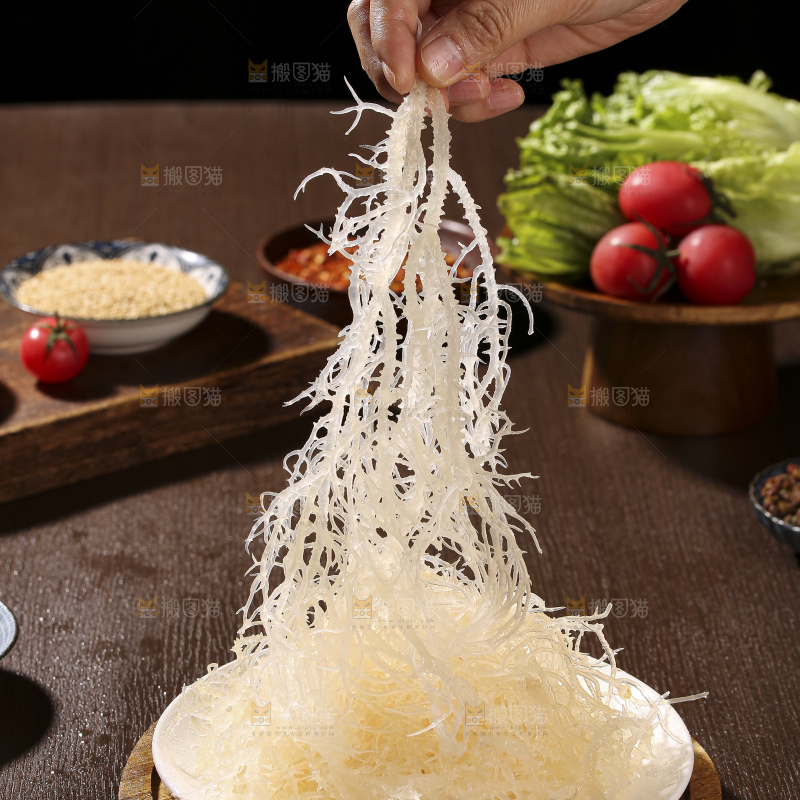 深底上的龙须菜