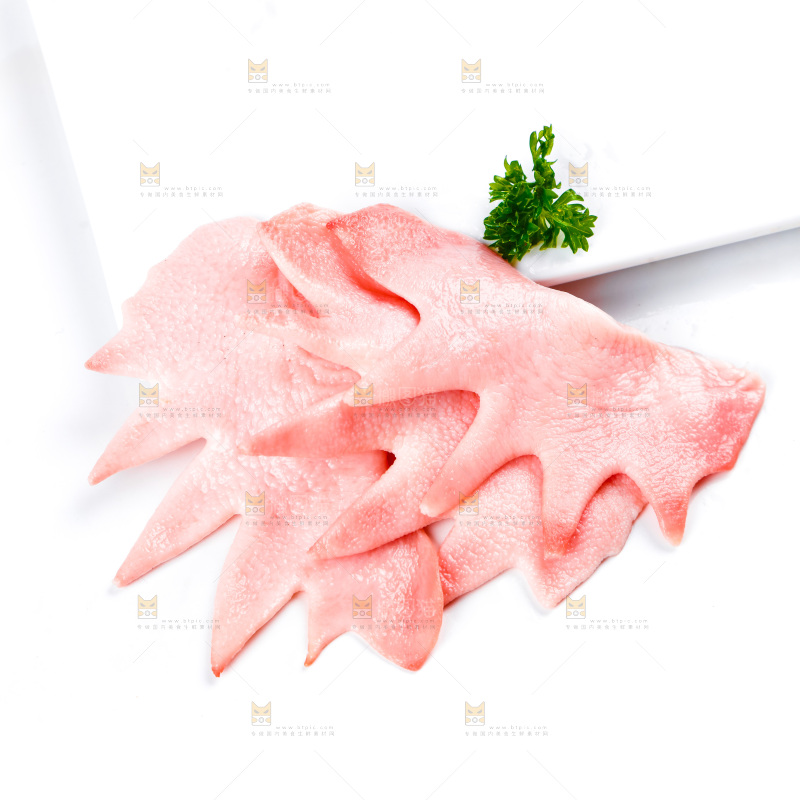 白底上的鸡冠子