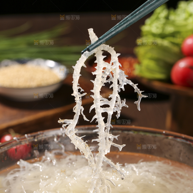 深底上的龙须菜
