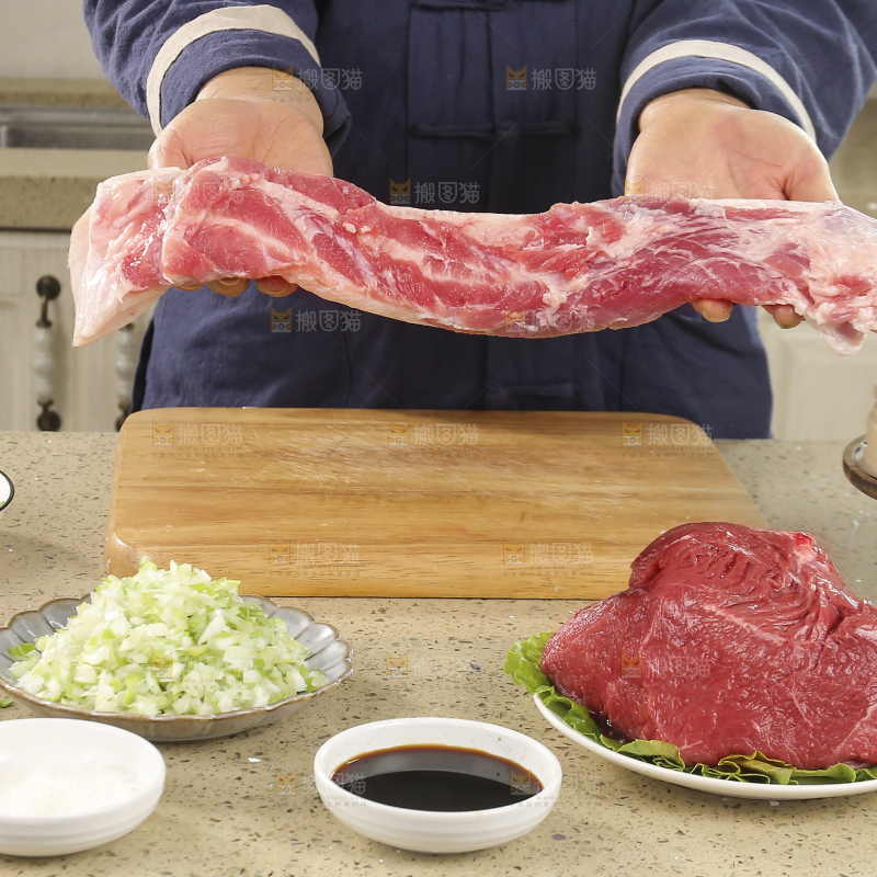 手工牛肉饺子制作