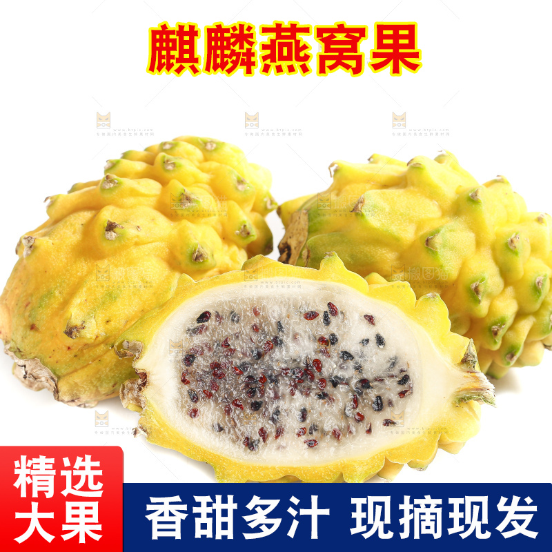 白底上的燕窝果