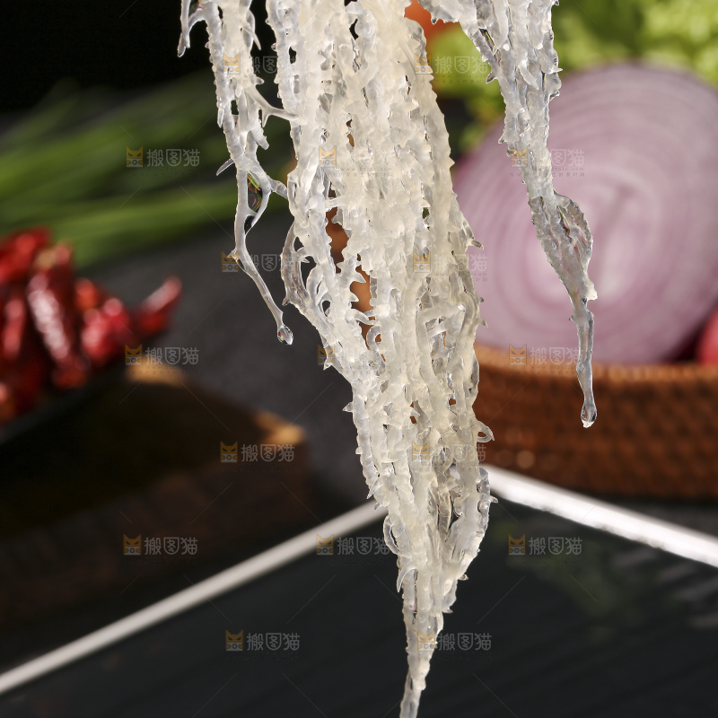 深底上的龙须菜
