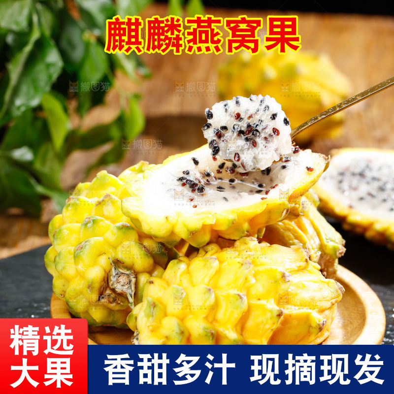 深底上的燕窝果