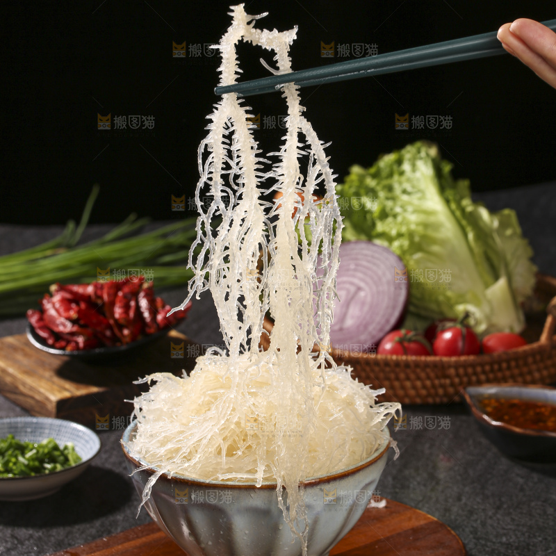 深底上的龙须菜