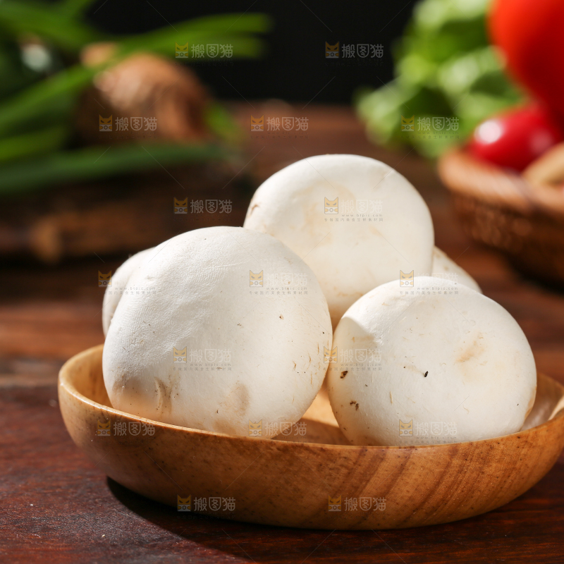 木底上的口蘑