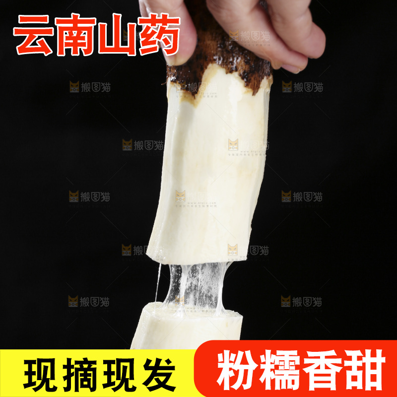 木底上的云南山药