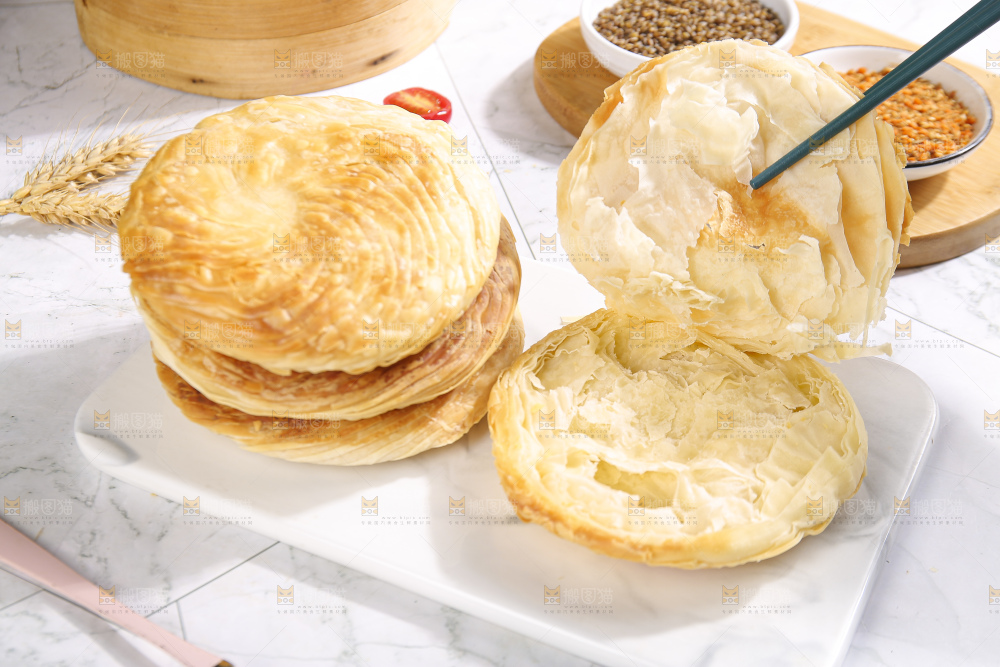 浅底上的潼关饼