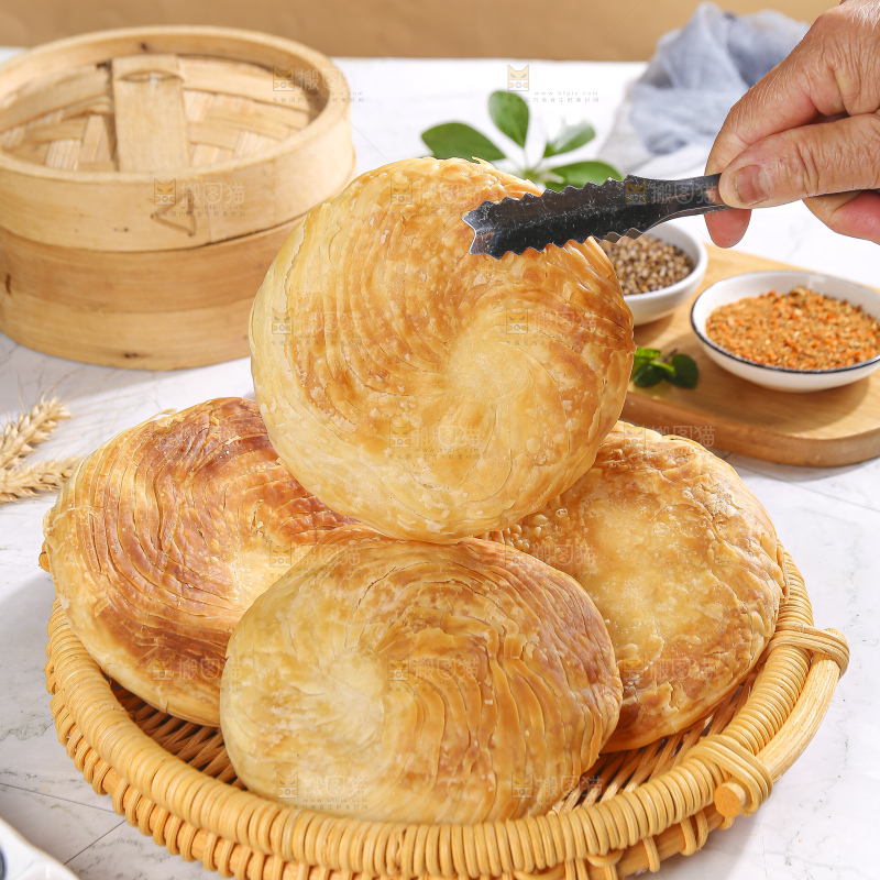 浅底上的潼关饼