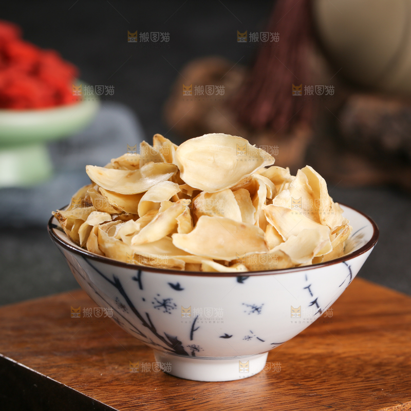 深底上的百合干