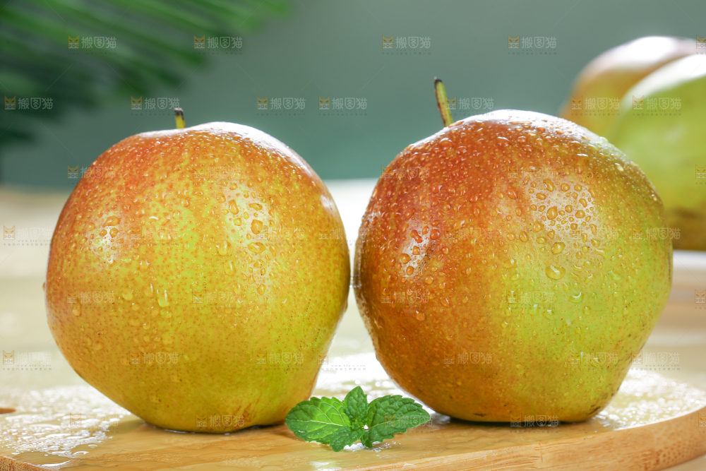 深底上的玉露香梨