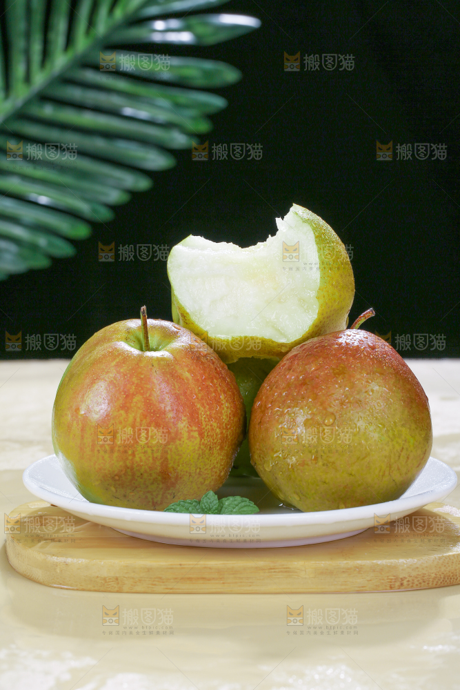 深底上的玉露香梨