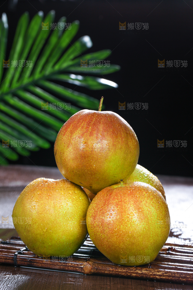 深底上的玉露香梨