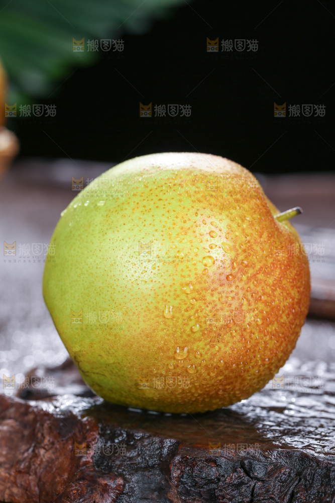 深底上的玉露香梨