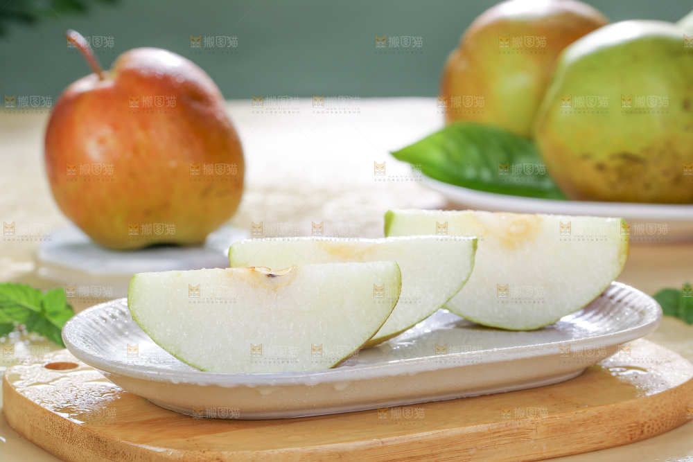 深底上的玉露香梨