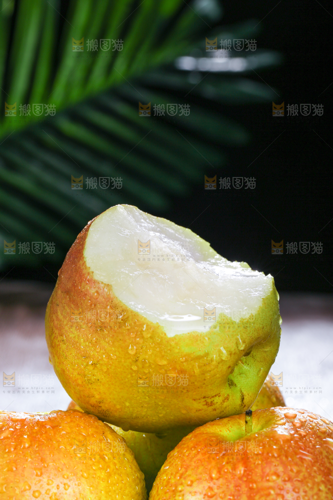 深底上的玉露香梨