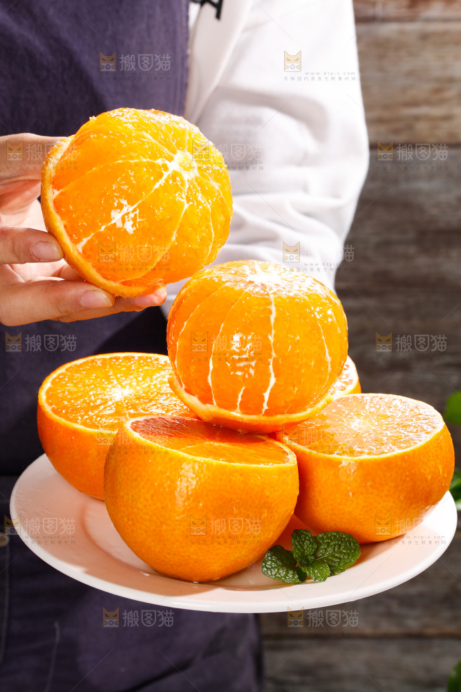 浅底上的爱媛果冻橙