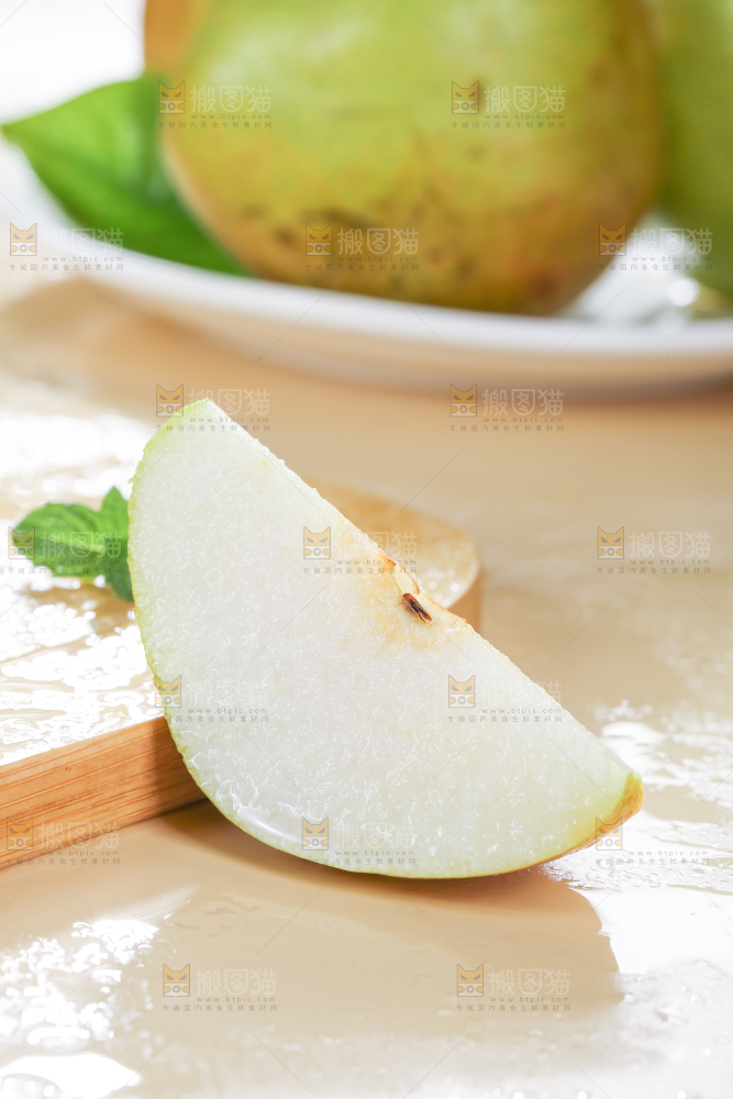 深底上的玉露香梨