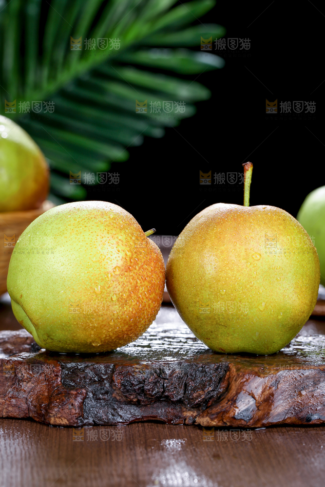 深底上的玉露香梨