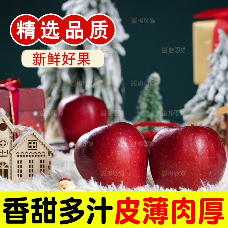 浅底上的圣诞果