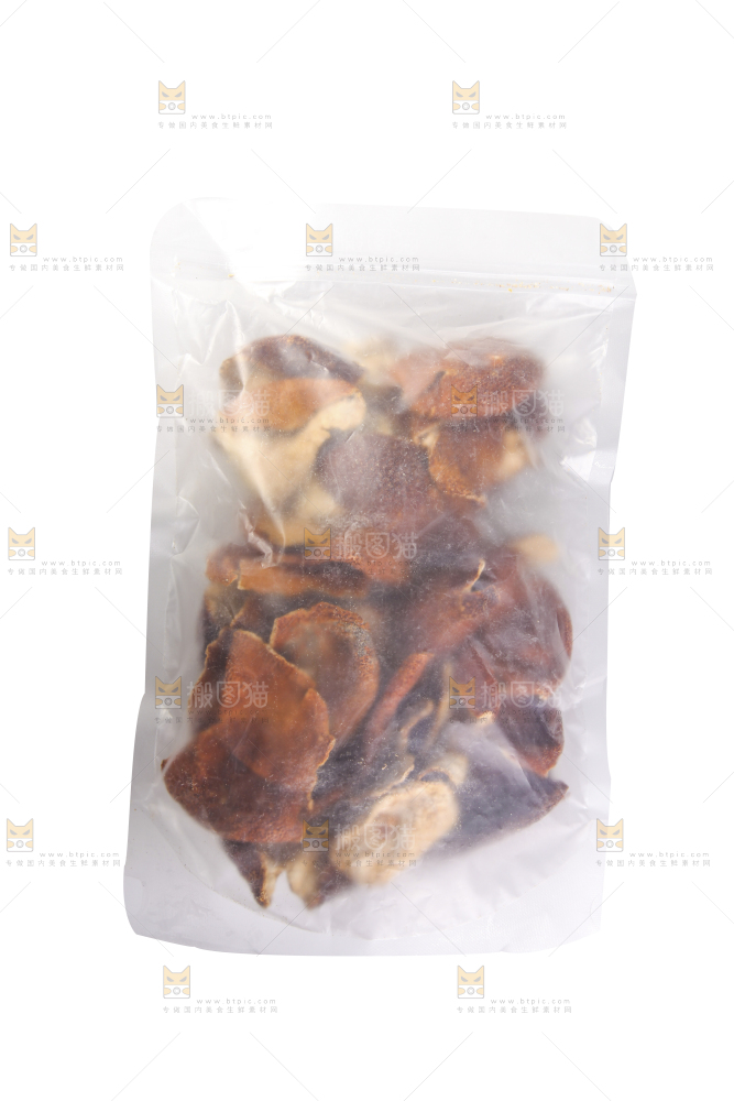 白底上的陈皮