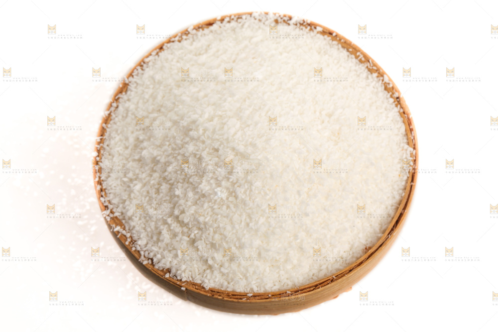 白底上的椰蓉