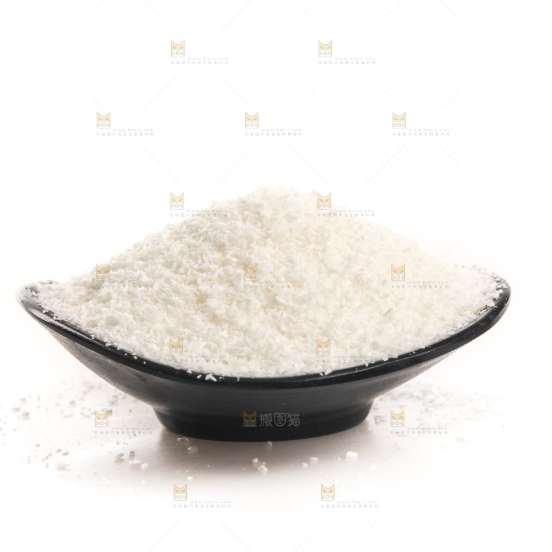 白底上的椰蓉