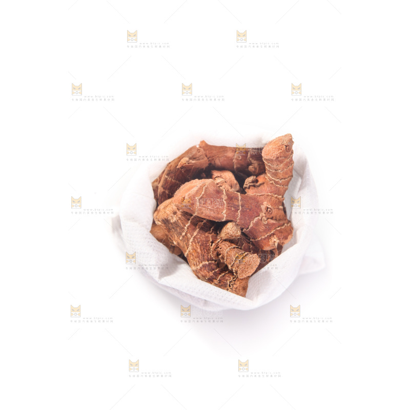 白底上的良姜