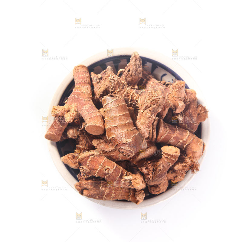 白底上的良姜