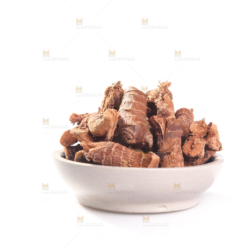 白底上的良姜